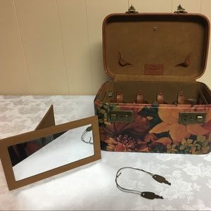 Patricia Nash Train Case Vintage Leather